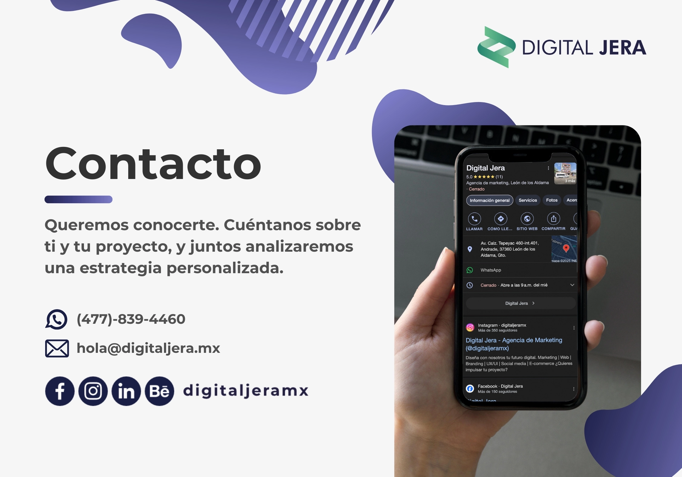 Contacto – Digital Jera